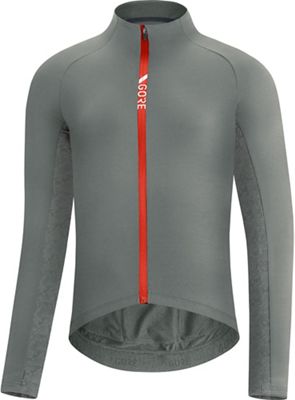 Gore Wear C5 Thermo Jersey - Lab Grey-Fireball, Lab Grey-Fireball